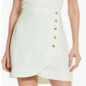 Mint green Madewell wrap skirt NWT!! 🤩